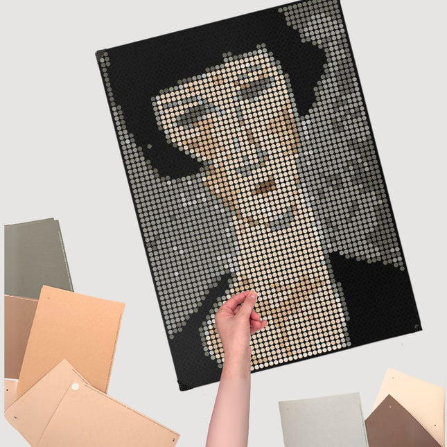 Pixel-art "Modigliani" - DIY pakket