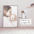 Pixel-art van je eigen foto – DIY Pakket (VOORVERKOOP)