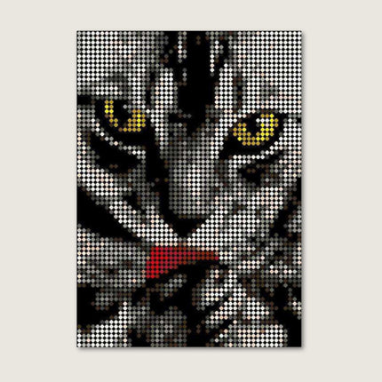 Pixel-art van je eigen foto – DIY Pakket (VOORVERKOOP)