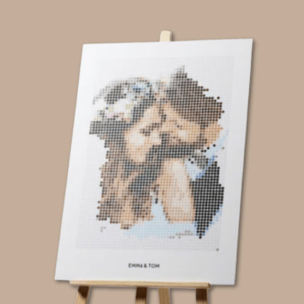 Pixel-art van je eigen foto – DIY Pakket (VOORVERKOOP)