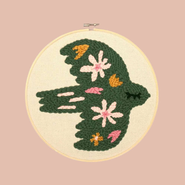 Punch Needle "Bird"  - DIY pakket