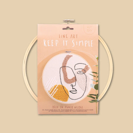 Punch Needle "Line Art"  - DIY pakket