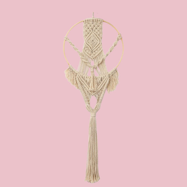 Ronde Macramé Muurhanger - DIY Pakket