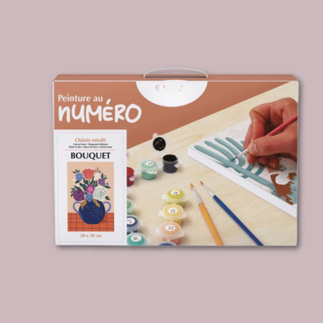 Schilderen-op-nummer "Boeket" - DIY pakket