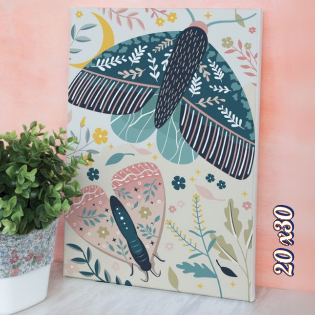 Schilderen-op-nummer "Vlinders" - DIY pakket