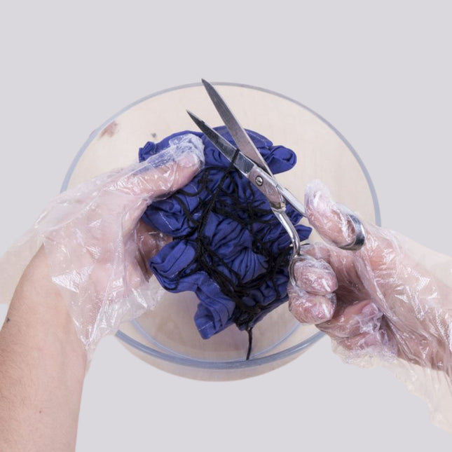 Tie-dye textiel verven (indigo) - DIY Pakket