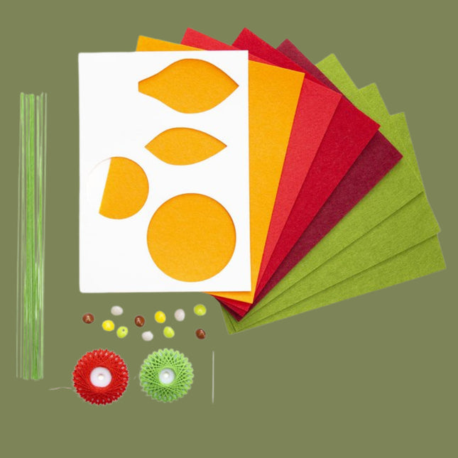Vilt bloemen maken - DIY Pakket