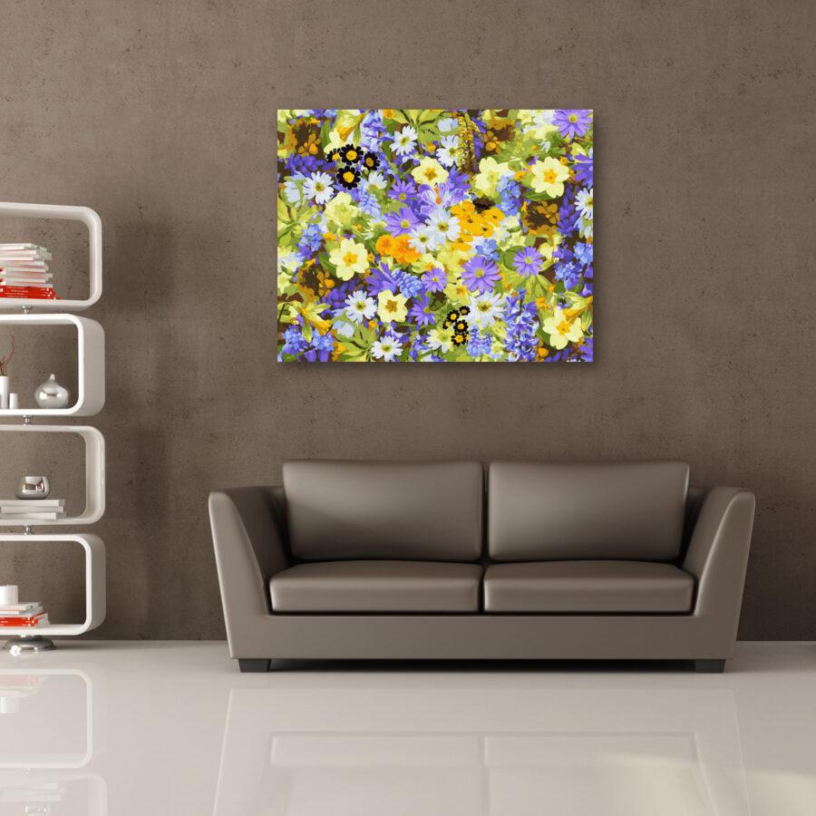 Schilderen Op Nummer Colourful Flowers Arty Bee