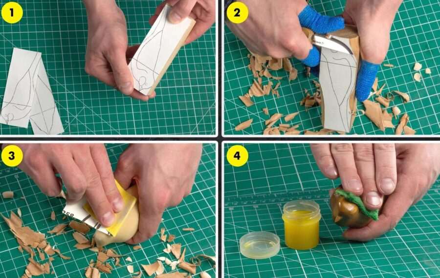 Houten vogeltje - DIY Pakket - Afbeelding 4