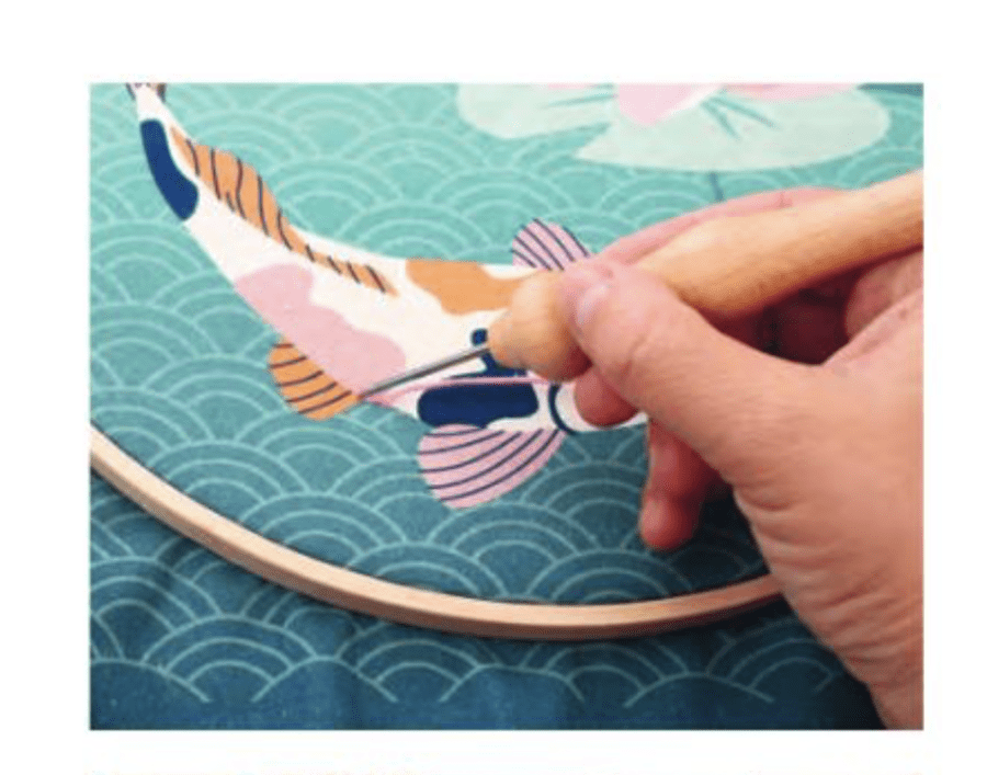 Punch Needle "Oase"  - DIY pakket - Afbeelding 2