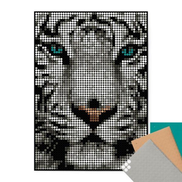 Pixel-art "Tijger" - DIY pakket