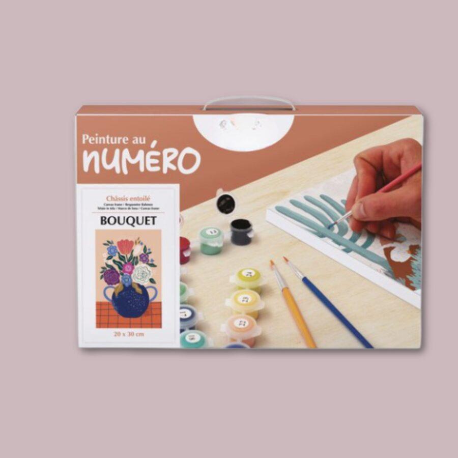 Schilderen-op-nummer "Boeket" - DIY pakket - Afbeelding 2