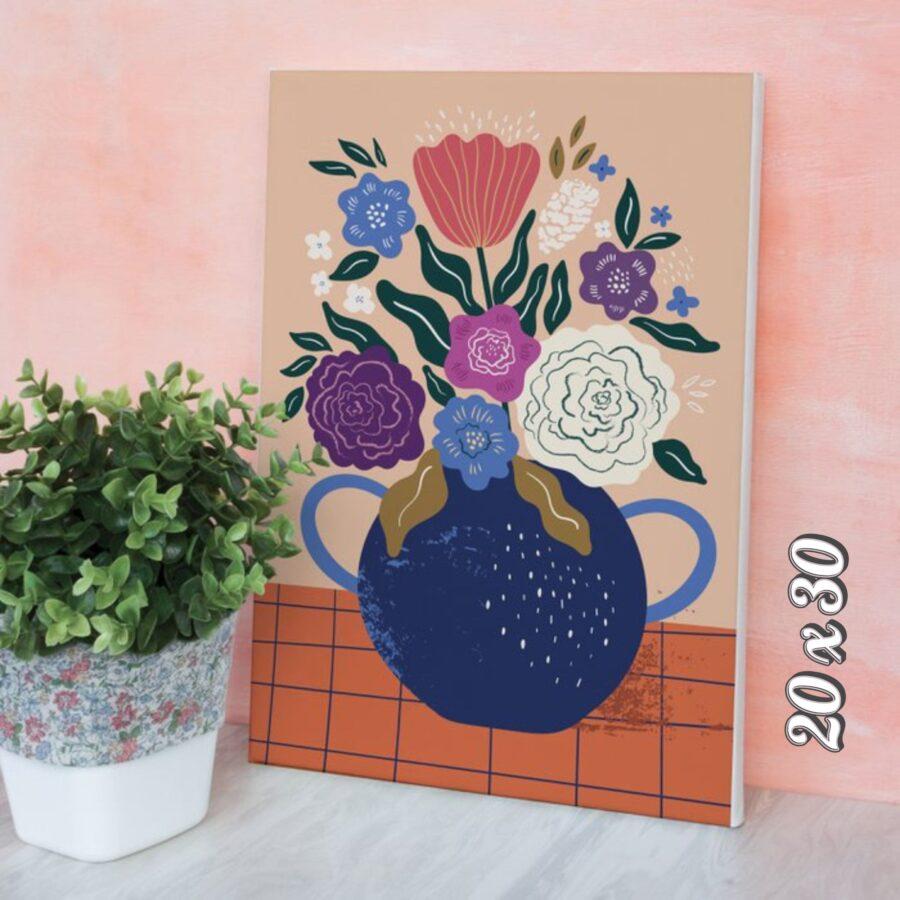 Schilderen-op-nummer "Boeket" - DIY pakket