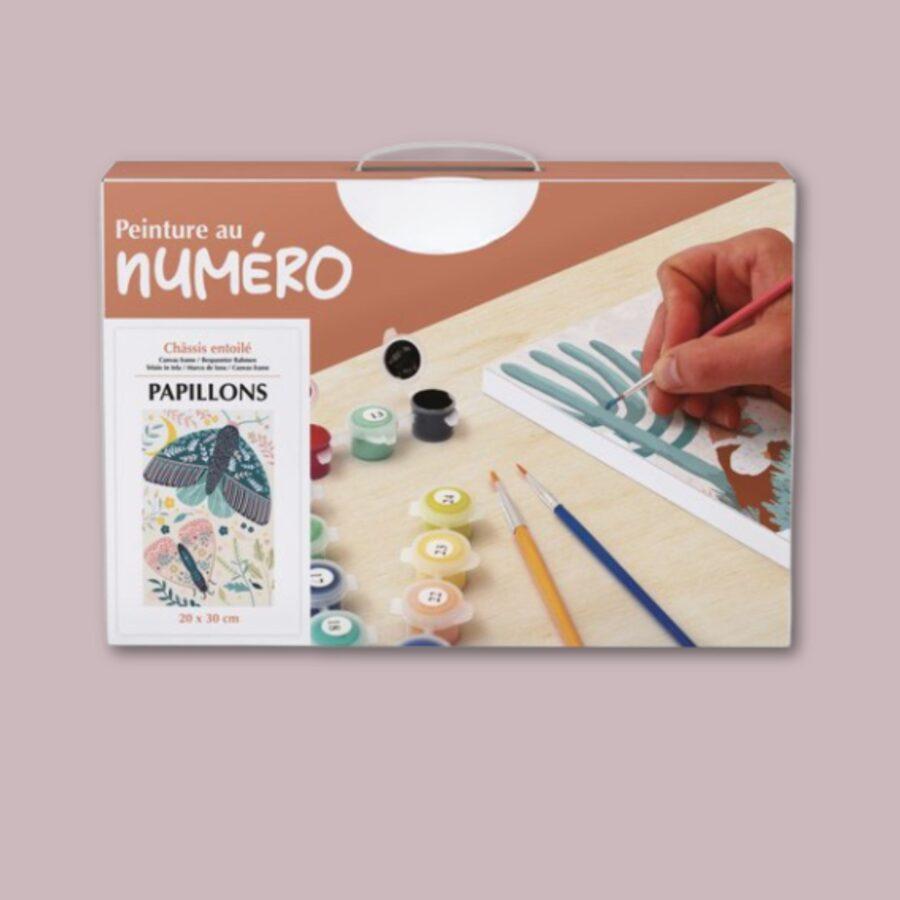 Schilderen-op-nummer "Vlinders" - DIY pakket - Afbeelding 2