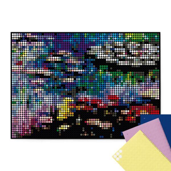 Pixel-art "Waterlelies" - DIY pakket